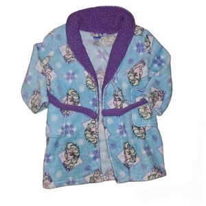 Girl Disney Elsa Robe Size 4T